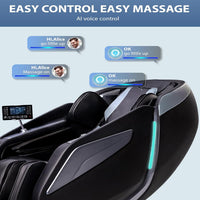 Massage Chair Built for Full Body Recovery, Zero Gravity Recline, SL Track System, Air Compression Technology