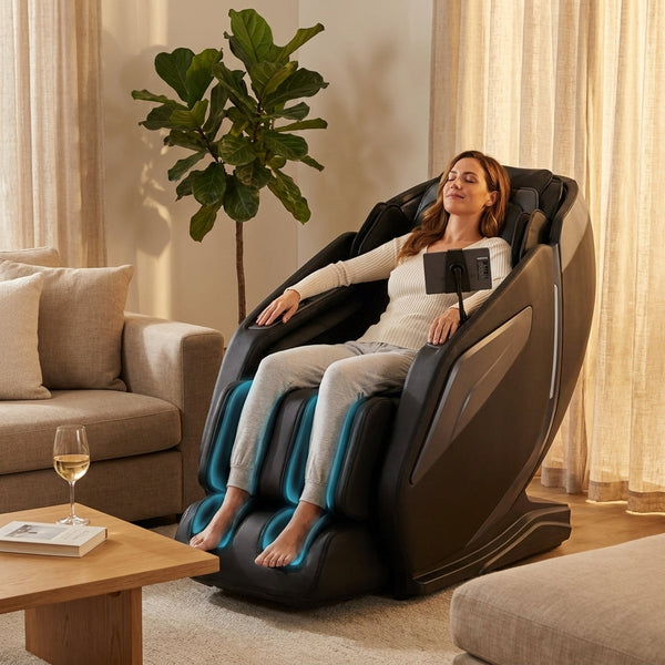 Massage Chair Built for Full Body Recovery, Zero Gravity Recline, SL Track System, Air Compression Technology