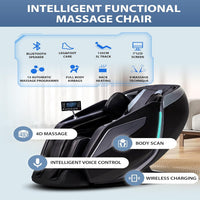 Massage Chair Built for Full Body Recovery, Zero Gravity Recline, SL Track System, Air Compression Technology