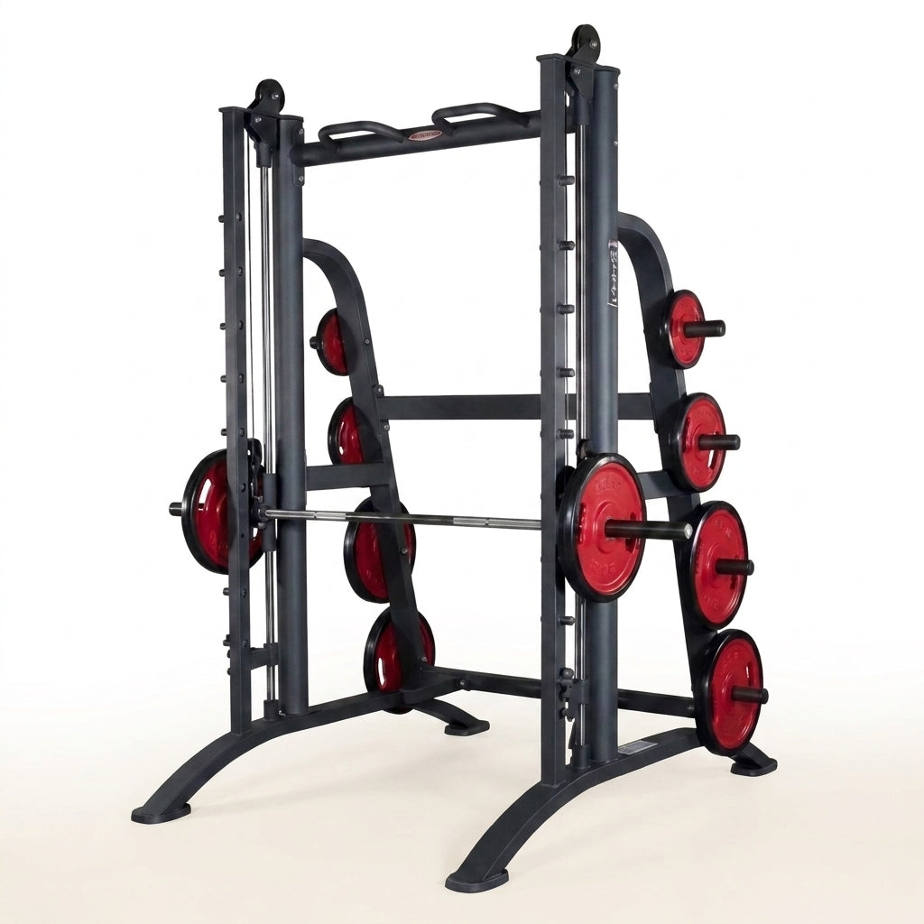 Fitness Equipment Strength Exercise Shoulder Press Smith Machine — Studio Shot