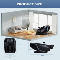 Massage Chair Built for Full Body Recovery, Zero Gravity Recline, SL Track System, Air Compression Technology